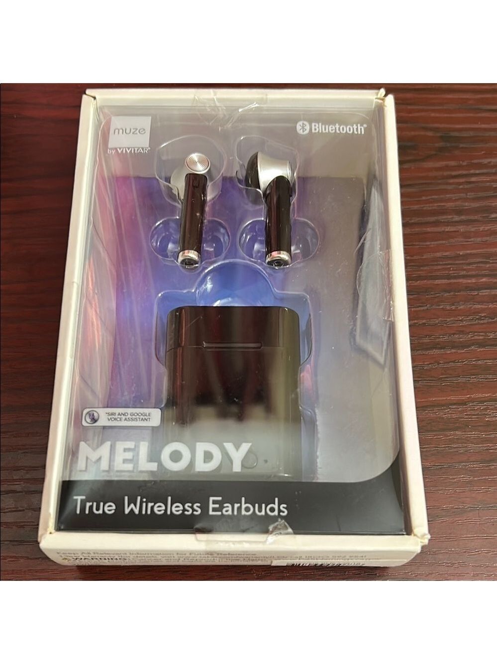 Vivitar Melody True Wireless Earbuds - Black